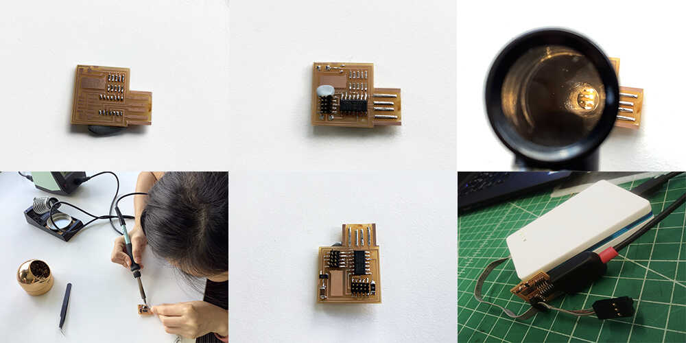 soldering collage